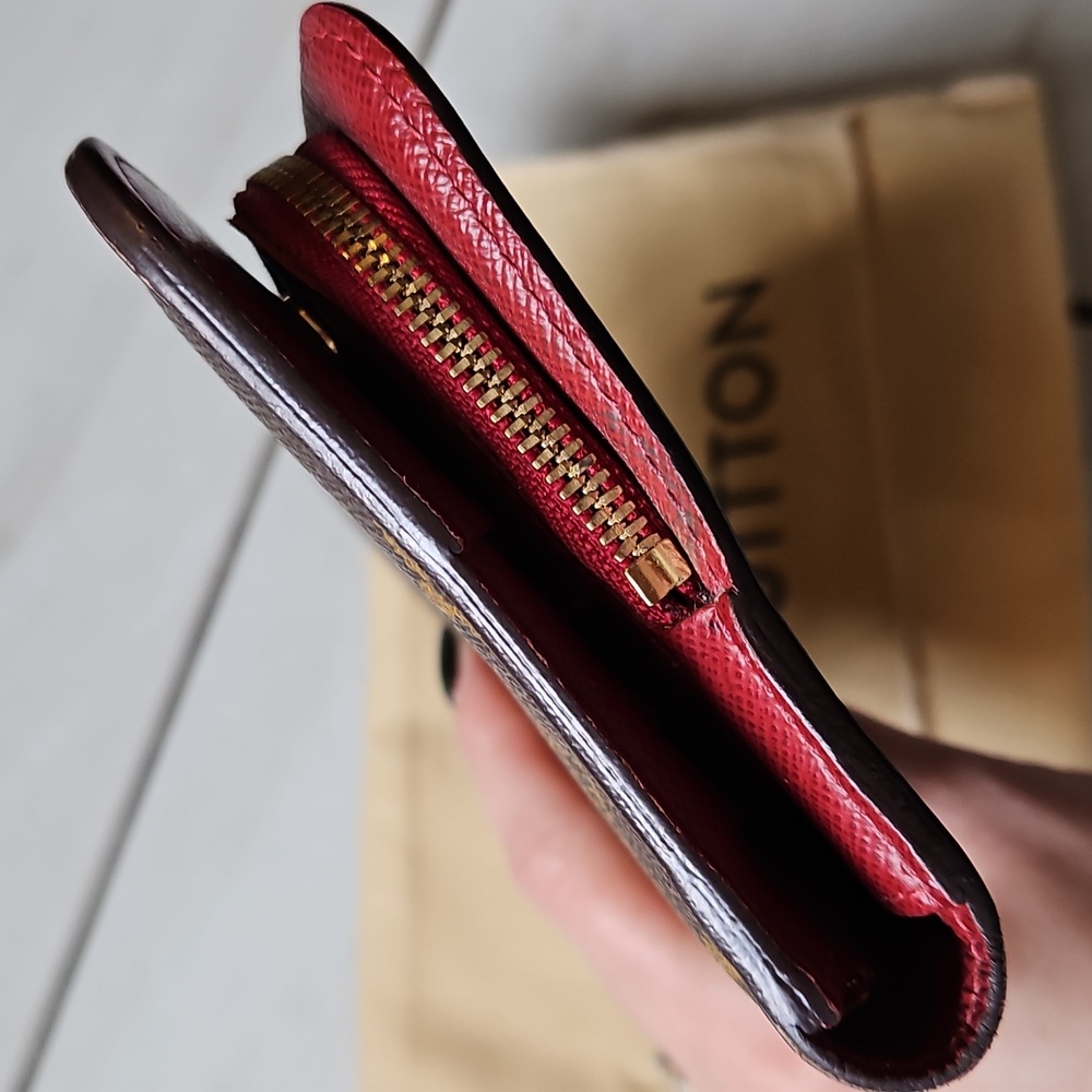 Louis Vuitton Monogram Insolite Wallet Wristlet W/Box + Dustbag - Picture 5 of 15